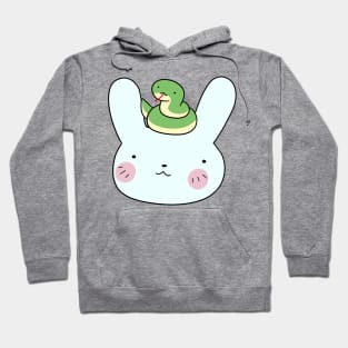 Bunny Face and Snake Hoodie